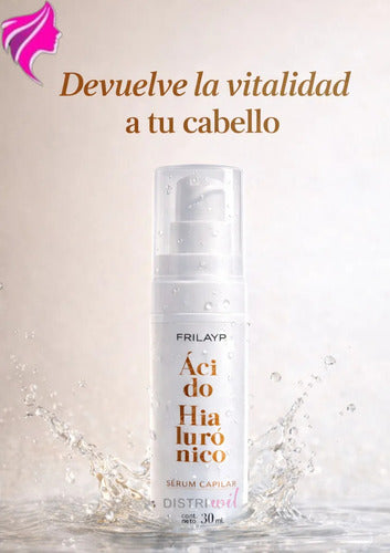 Serum Reparador Capilar Acido Hialuronico Frilayp X30ml