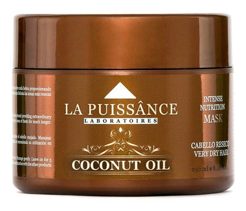 La Puissance Mascara Capilar Nutricion Coconut Oil X250ml