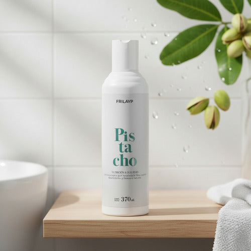 Shampoo Pistacho Frilayp Nutricion Suavidad X370ml
