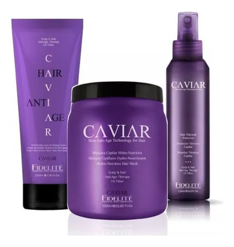 Fidelité Caviar Crema Para Peinar Multi Acción X250ml