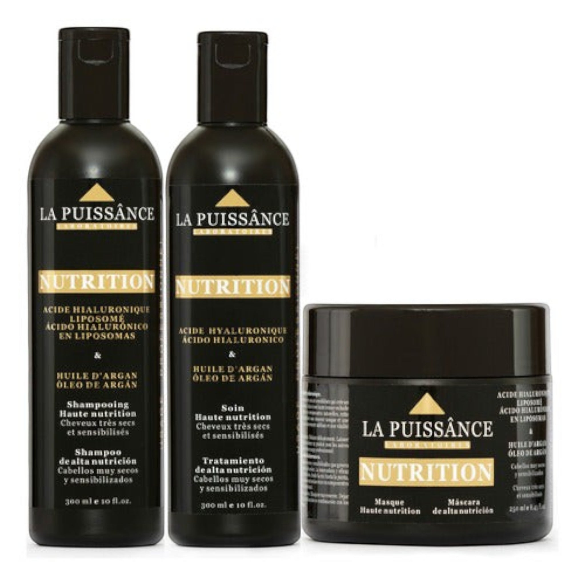 Kit La Puissance Shampoo Keratina + Shampoo Argan Nutricion