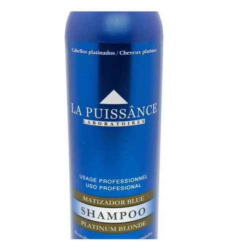 Kit Shampoo Matizador Blue X 300 Ml + Mascara Matizado