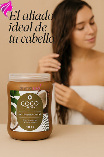 Tratamiento Capilar Argan Y Coco Frilayp X1000g Nutricion