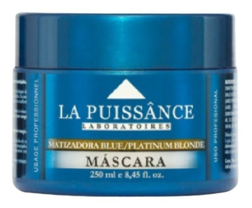 Máscara Matizadora La Puissance Blue Rubios Platinados X250