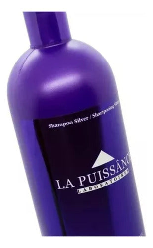 Kit Matizador La Puissance Shampoo Silver X300ml + Mascara Silver X250gr