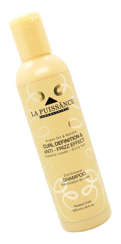 La Puissance Shampoo Potenciador Rulos Cabello Ondas X 300ml