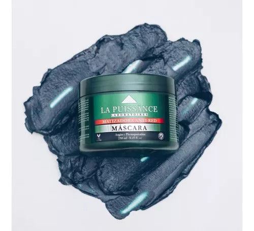 La Puissance Shampoo + Máscara Matizadora Anti Rojos