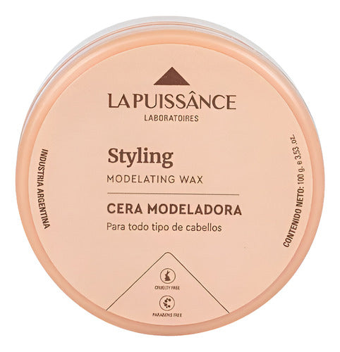 Cera Modeladora La Puissance Styling Antifrizz X100gr