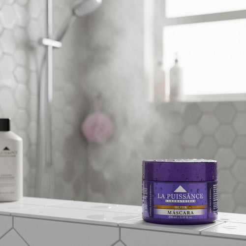 Máscara La Puissance Silver Linea Profesional X250ml