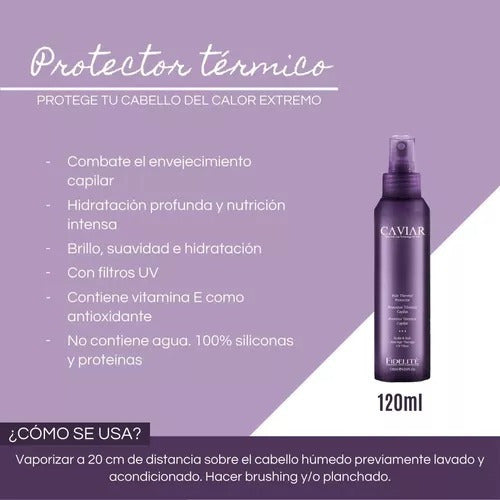Protector Térmico Extracto De Caviar Fidelité 120ml