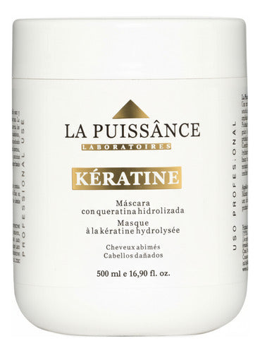 La Puissance Keratina Antifrizz Máscara Cabello Seco X500ml