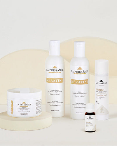 Kit La Puissance Shampoo Keratina + Shampoo Argan Nutricion