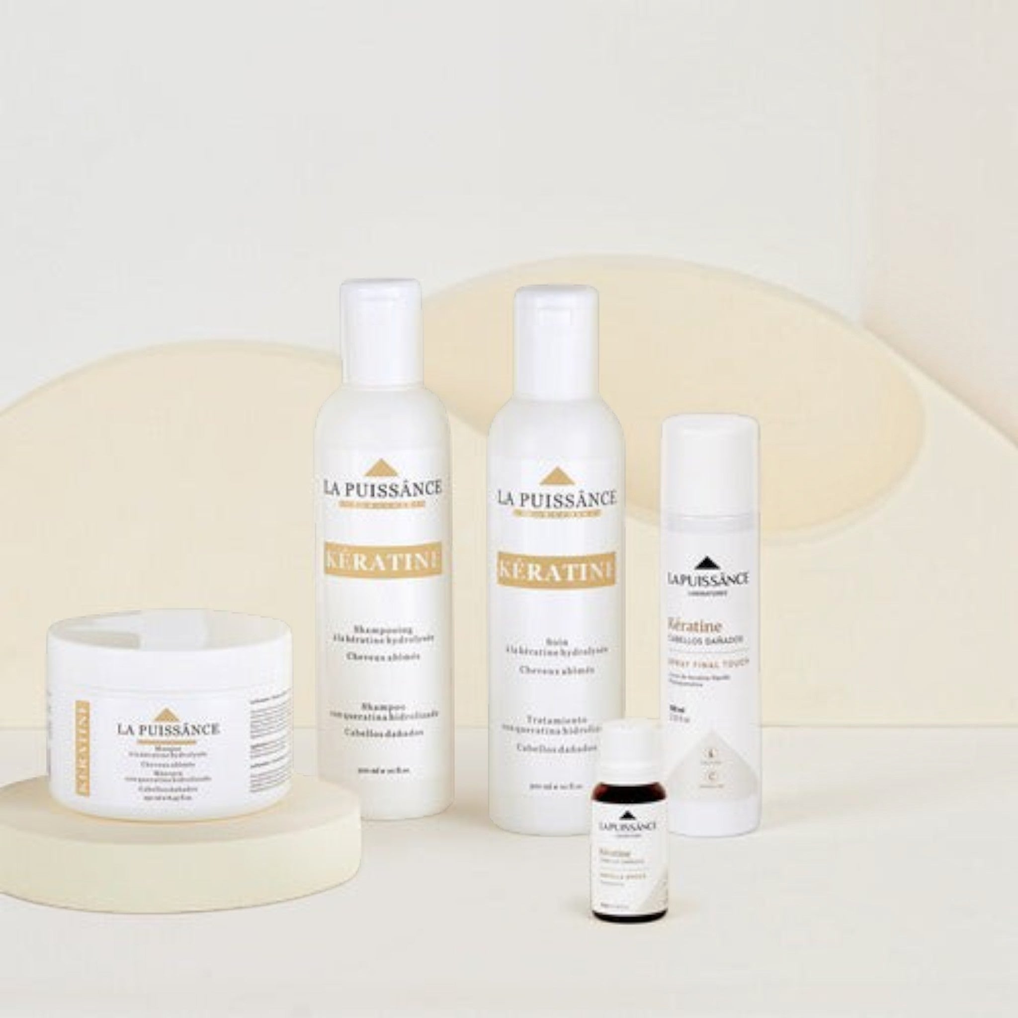 Kit La Puissance Shampoo Keratina + Shampoo Argan Nutricion