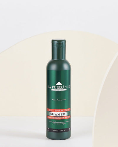 Shampoo La Puissance Matizador Anti Rojo Con Argan X300ml