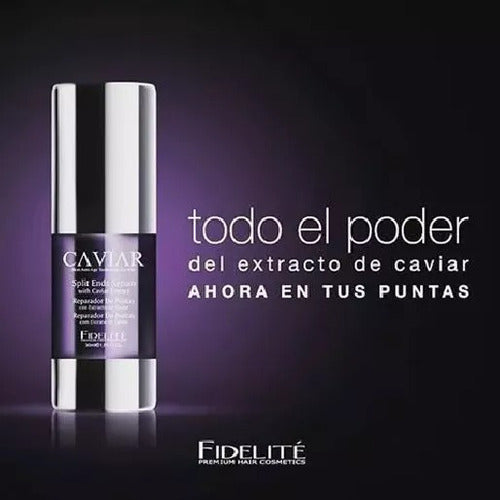 Fidelite Serum Reparador De Puntas Extracto De Caviar X30ml