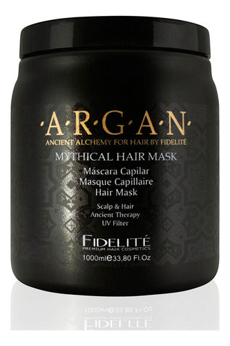 Kit Fidelite Mascara Argan Mythical X1000ml X6 Unidades