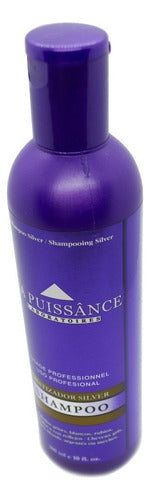 Shampoo Matizador Rubios Grises Silver X 300ml La Puissance