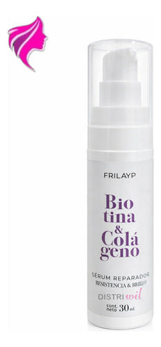 Serum Capilar Biotina Y Colageno Frilayp X30ml Brillo