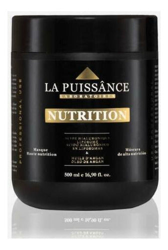 Mascara La Puissance Linea Oleo Argan Nutrición X500ml
