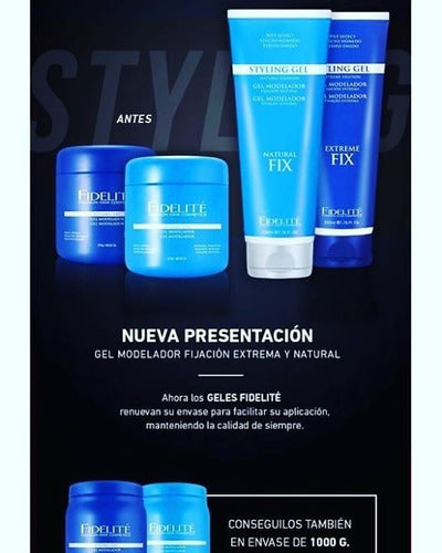 Gel Fuerte Fijacion Extrema Extreme Fix X230ml Fidelite