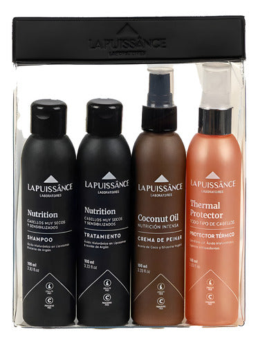 Kit De Viaje La Puissance Hidratación Nutrición Protección