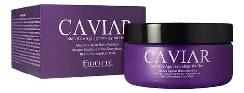 Mascara Capilar Hidro Nutritiva Fidelite Caviar X250g