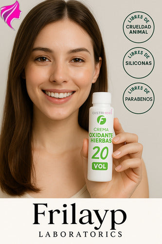 Pack Crema Oxidante Capilar Frilayp 20 Vol 100ml X 24un