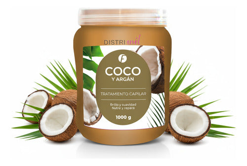 Tratamiento Capilar Argan Y Coco Frilayp X1000g Nutricion