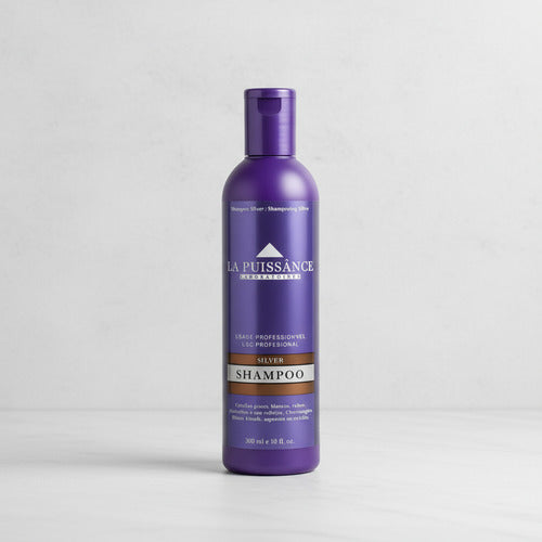 Shampoo Matizador Rubios Grises Silver X 300ml La Puissance