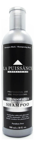 La Puissance Matizador Black Shampoo Pelo Rubio Gris 300ml