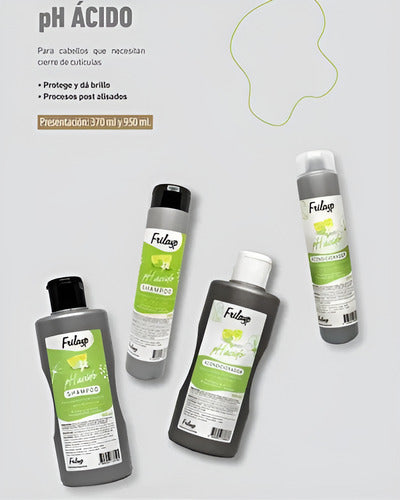 Shampoo + Acondicionador Coco Acido X 970 Ml X 4 Uni