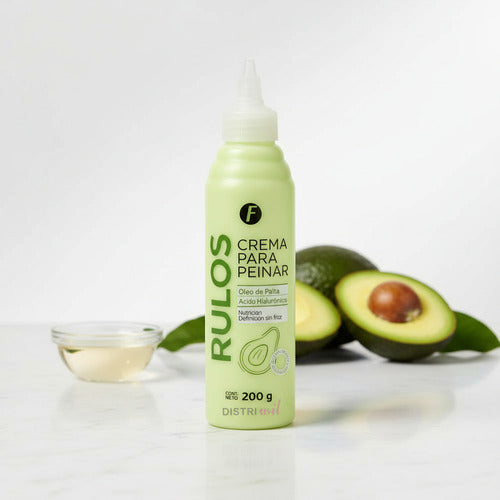 Crema Para Peinar Rulos Frilayp X200g Con Oleo De Palta