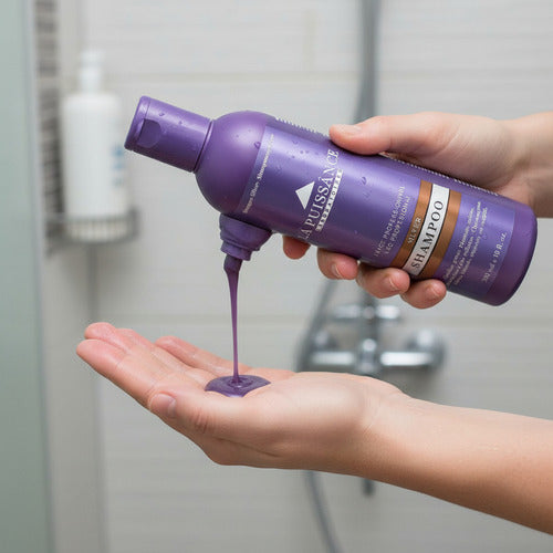 Shampoo Matizador Rubios Grises Silver X 300ml La Puissance