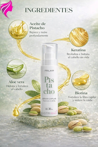 Serum Capilar Extracto Pistacho X30ml Frilayp Nutricion