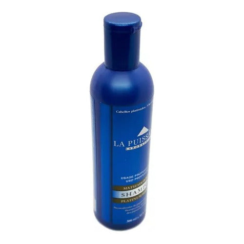 Shampoo Matizador Blue La Puissance X 300 Ml Para Pelo Rubio