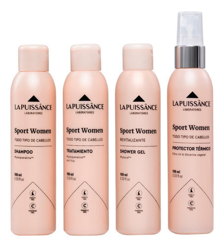 La Puissance Kit Sport Women Todo Tipo Cabello Para Entrenar