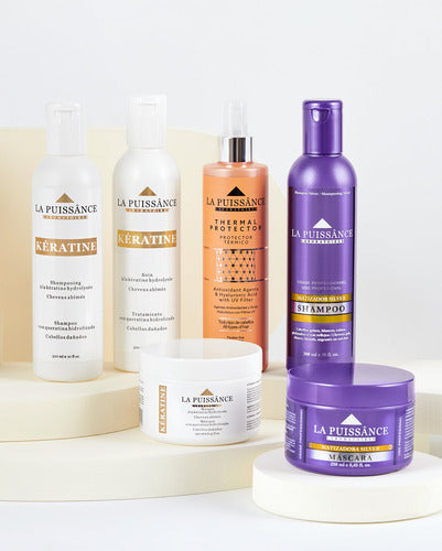 Kit La Puissance Keratina Shampoo + Acondicionador X1000ml