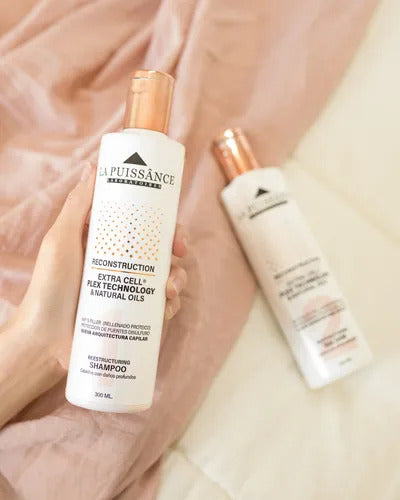 La Puissance Kit Extra Cell Shampoo Paso 1 + Acondicionador
