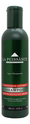 La Puissance Shampoo + Máscara Matizadora Anti Rojos