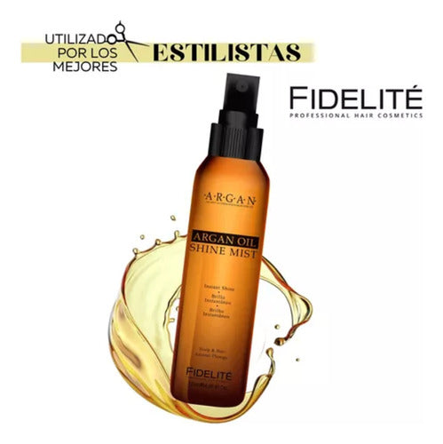 Kit Protectores Shine Mist + Caviar + Biphase Desenredante