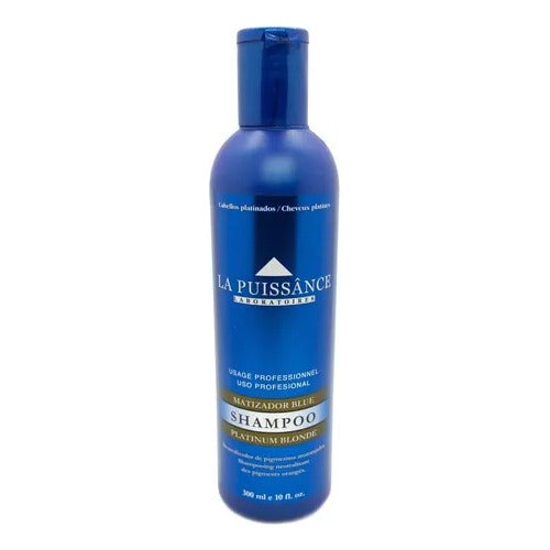 Shampoo Matizador Blue La Puissance X 300 Ml Para Pelo Rubio