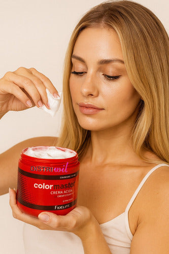 Combo Fidelite Mascaras Capilares Crema Extra Acida X270ml X3 Unidades Restaura Sella Cuticula Antifrizz Protege Fibra Capilar Brillo Hidratacion - Ideal Uso Post Decoloracion Alisado Coloracion