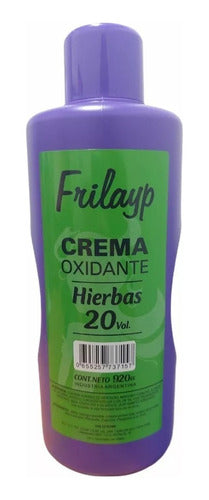 Crema Oxidante Almendras - Hierbas  De 20 Vol 920ml X 3 Uni