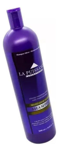 Kit Matizador La Puissance Shampoo Silver X300ml + Mascara Silver X250gr
