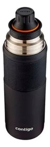 Kit Contigo Botella C/tapa 591cc +termo Acero Inoxidable 1l Acero