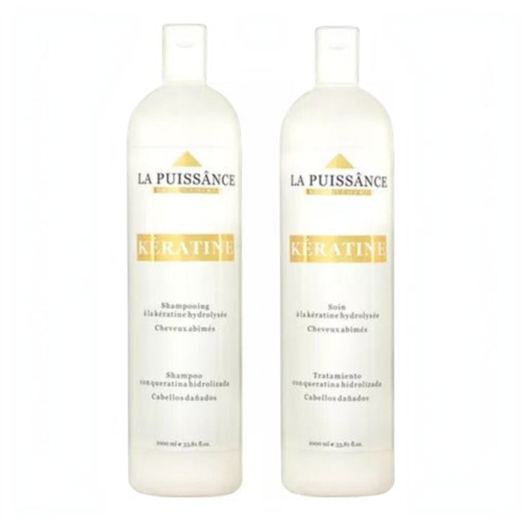 Kit La Puissance Keratina Shampoo + Acondicionador X1000ml