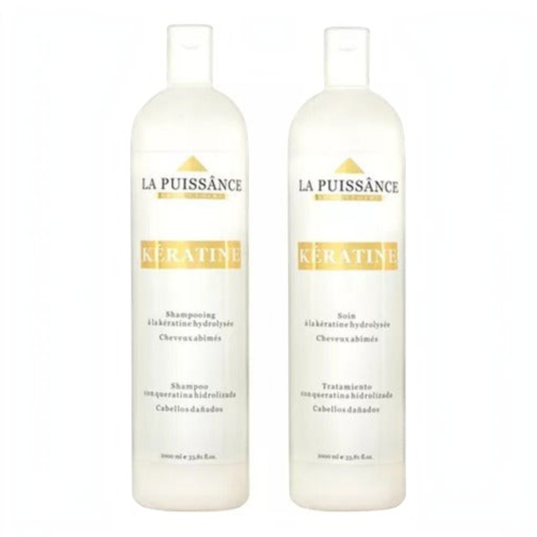Kit La Puissance Keratina Shampoo + Acondicionador X1000ml