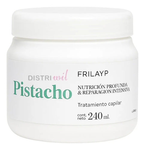 Mascara Capilar Pistacho Natural Frilayp X240g Profesional