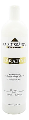 La Puissance Keratina Anti Frizz Shampoo Pelos Dañados X1000