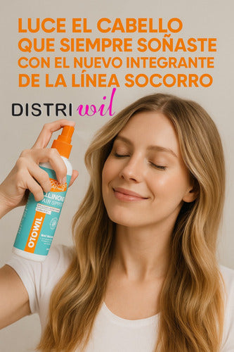 Tratamiento En Spray Otowil Socorro Capilar X180ml Con Argan